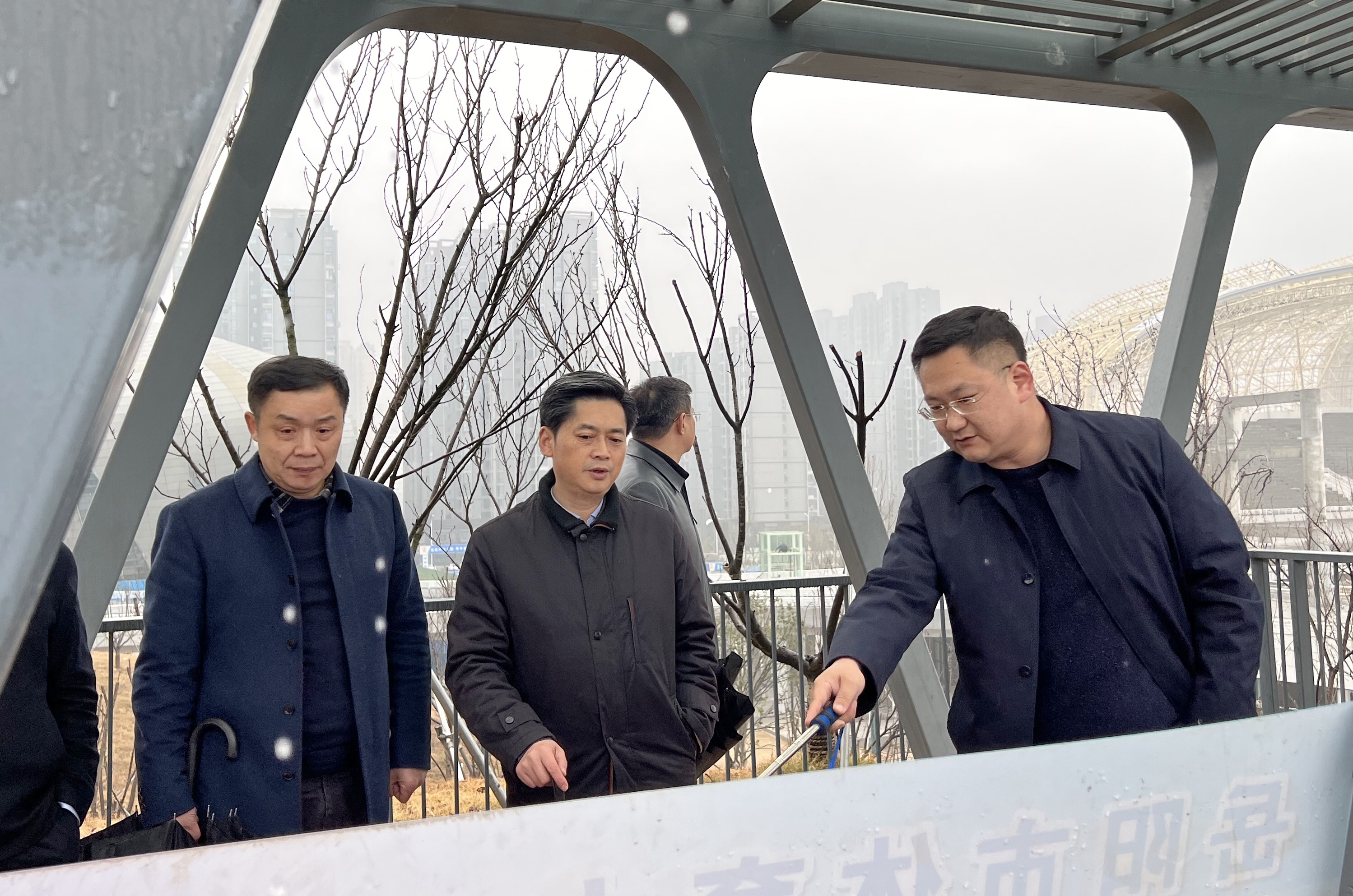 1月24日下午，趙岳平率隊調研省運會場館建設工作.jpg